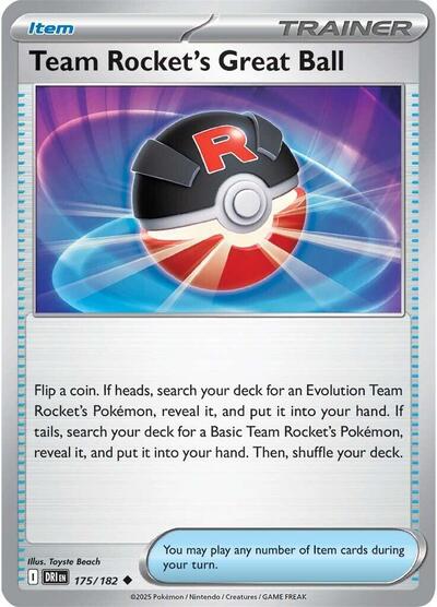 Team Rocket's Great Ball [Destined Rivals]