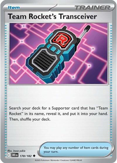 Team Rocket's Transceiver [Destined Rivals]