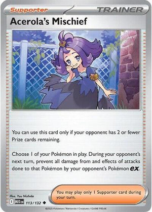 Acerola's Mischief [Mega Evolution]