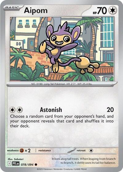 Aipom [Phantasmal Flames]