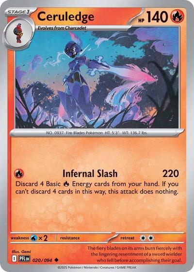 Ceruledge [Phantasmal Flames]
