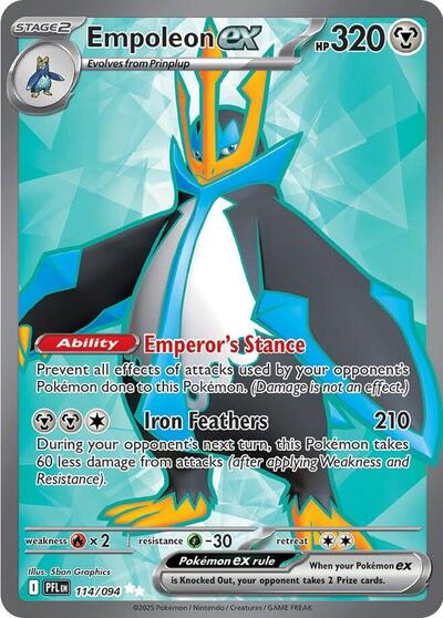 Empoleon ex [Phantasmal Flames]