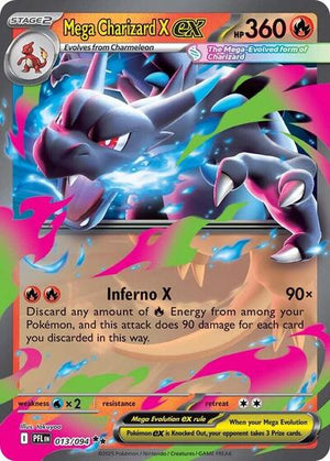 Mega Charizard X ex [Phantasmal Flames]
