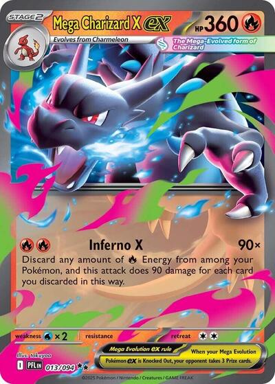 Mega Charizard X ex [Phantasmal Flames]
