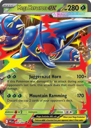 Mega Heracross ex [Phantasmal Flames]