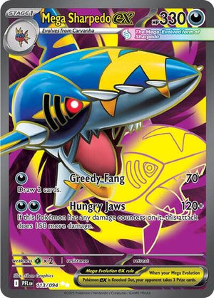 Mega Sharpedo ex [Phantasmal Flames]