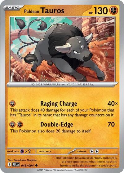Paldean Tauros [Phantasmal Flames]