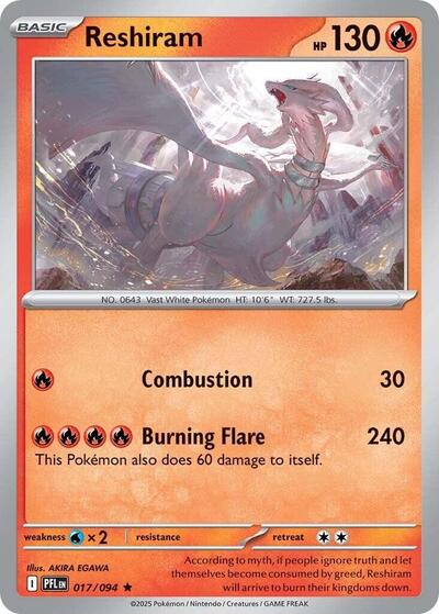 Reshiram [Phantasmal Flames]