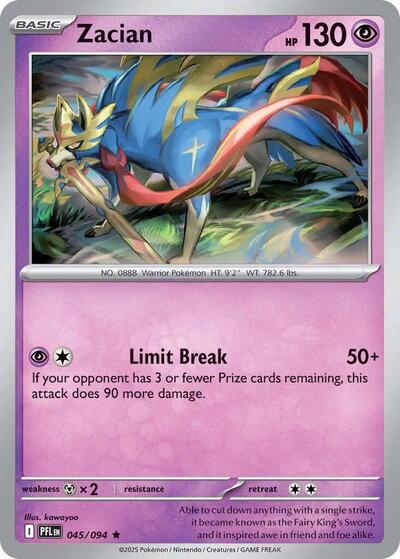 Zacian [Phantasmal Flames]
