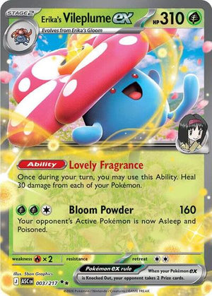 Erika's Vileplume ex [Ascended Heroes]