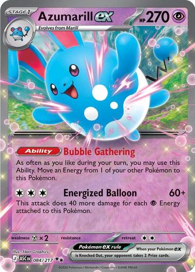 Azumarill ex [Ascended Heroes]