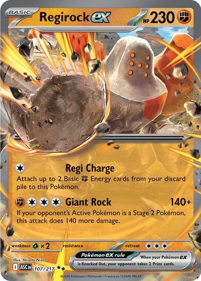 Regirock ex [Ascended Heroes]