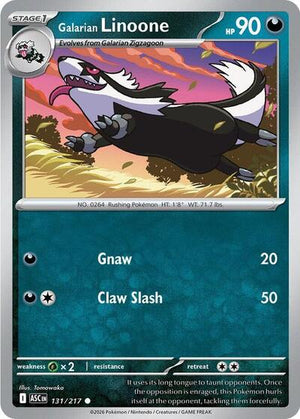 Galarian Linoone [Ascended Heroes]