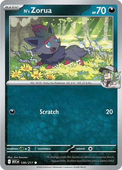 N's Zorua [Ascended Heroes]