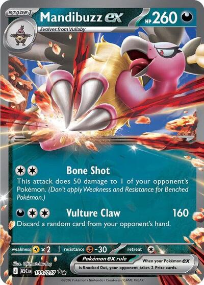 Mandibuzz ex [Ascended Heroes]