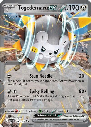 Togedemaru ex [Ascended Heroes]