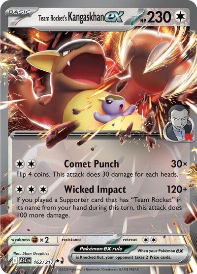 Team Rocket's Kangaskhan ex [Ascended Heroes]