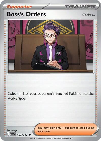 Boss's Orders [Corbeau] [Ascended Heroes]