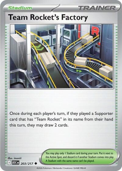 Team Rocket's Factory [Ascended Heroes]