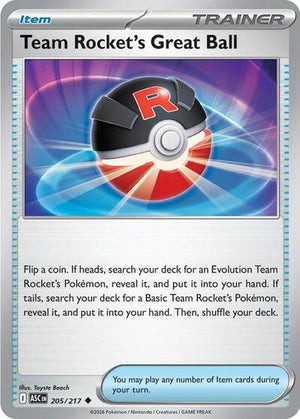 Team Rocket's Great Ball [Ascended Heroes]
