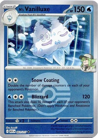 N's Vanilluxe [Ascended Heroes]