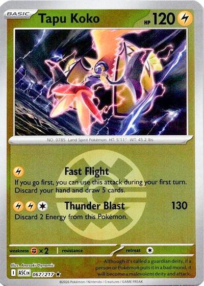 Tapu Koko [Ascended Heroes]