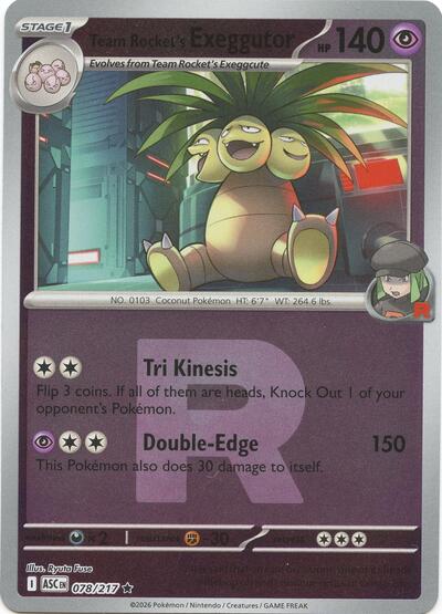 Team Rocket's Exeggutor [Ascended Heroes]