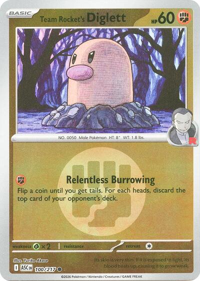 Team Rocket's Diglett [Ascended Heroes]