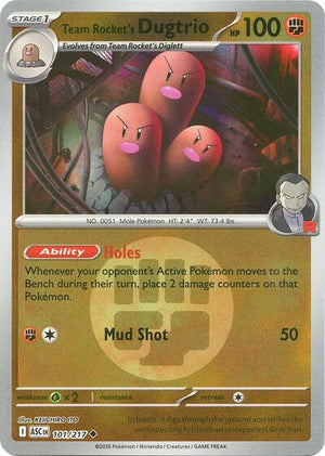 Team Rocket's Dugtrio [Ascended Heroes]