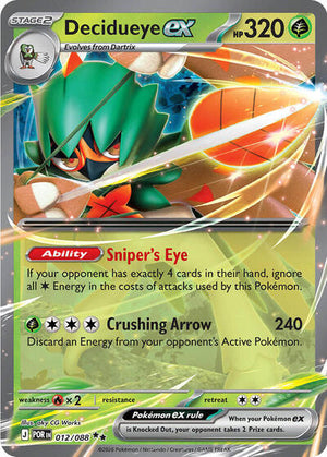 Decidueye ex [Perfect Order]