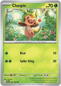 Chespin [Chaos Rising]