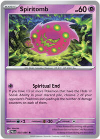 Spiritomb [Pitch Black]